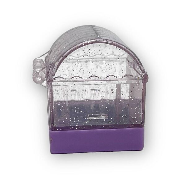 Sanrio Hello Kitty Treasure Box Stamp Seal Signet Purple No Stickers - Picture 4 of 6